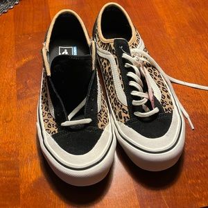 Animal - Leopard print vans lace up sneakers